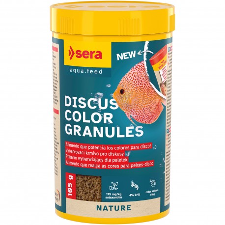 Discus Color Granules 250 ml (105 g) - pokarm wybarwiający dla paletek