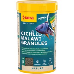 Cichlid Malawi Granules 250 ml (135 g) - pokarm roślinny w granulacie