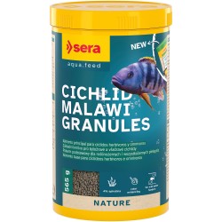 Cichlid Malawi Granules 1.000 ml (565 g) - pokarm roślinny w granulacie