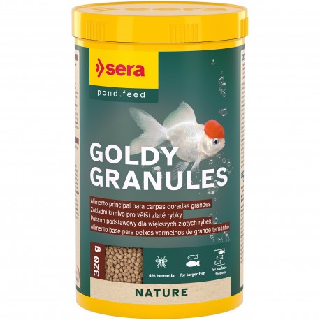 Goldy Granules 1.000 ml - pokarm dla złotych rybek w granulacie