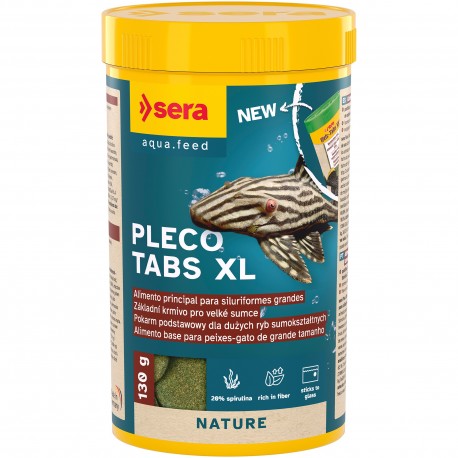 Pleco Tabs XL 250 ml (130 g) - pokarm dla ryb zbrojnikowatych