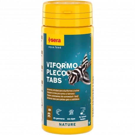 Viformo Pleco Tabs 50 ml (33 g) - pokarm dla ryb dennych