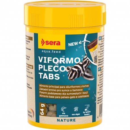 Viformo Pleco Tabs 100 ml (64 g)- pokarm dla ryb dennych