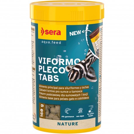 Viformo Pleco Tabs 250 ml (160 g) - pokarm dla ryb dennych