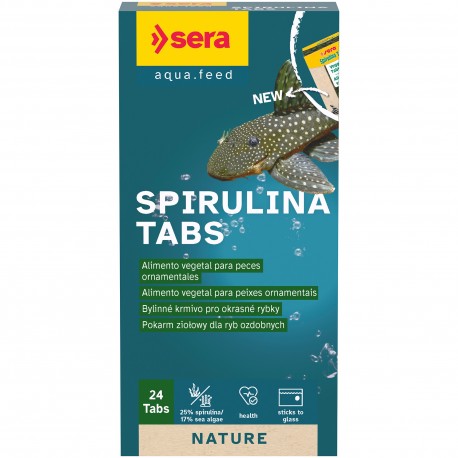 Spirulina Tabs 24 Tabs - pokarm roslinny w tabletkach
