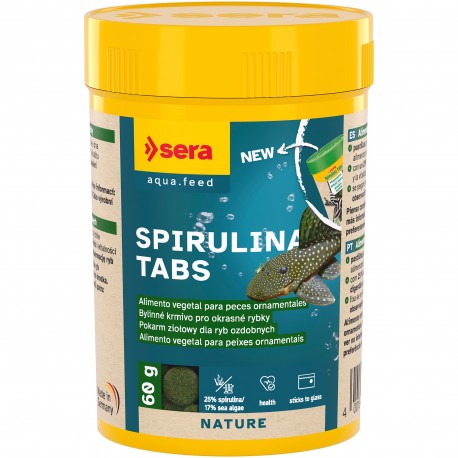 Spirulina Tabs 100 ml (60 g) - pokarm roslinny w tabletkach