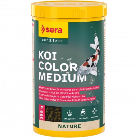 Koi Color Medium 1.000 ml- pokarm wybarwiający dla Koi