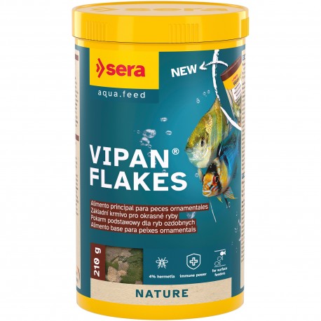Vipan Flakes 1.000 ml (210 g) pokarm podstawowy w płatkach