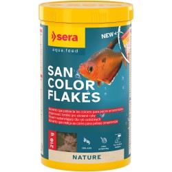 San Color Flakes 1.000 ml (210 g) - pokarm wybarwiający w płatkach