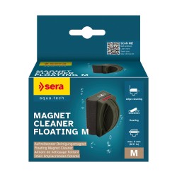 Magnet Cleaner Floating M, czyścik magnetyczny, do akwarium, pływający, do szkła o grubości do 8 mm