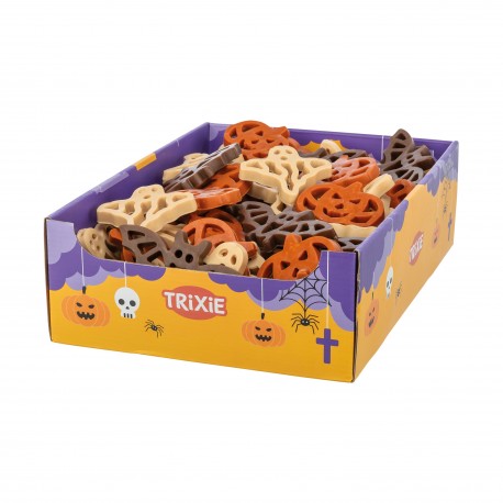 Zestaw przysmaków Halloween, nietoperz, duch, dynia, kurczak, 5-8 cm, 90 szt/OPAK
