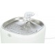 Fontanna Aqua Pure, dla kota, plastik/stal nierdzewna, 2 l/18 × 14,7 × 18 cm, biała