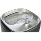 Fontanna Aqua Pure, dla kota, plastik/stal nierdzewna, 2 l/18 × 14,7 × 18 cm, czarna