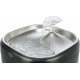 Fontanna Aqua Pure, dla kota, plastik/stal nierdzewna, 2 l/18 × 14,7 × 18 cm, czarna
