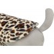 Ajou, płaszcz, dla psa, kremowy/leopard, S, 40 cm