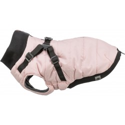 Pontis, płaszcz z szelkami, dla psa, różowy, M, 45 cm