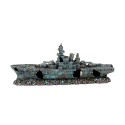 Aqua Natura Dekoracja akwarystyczna, Wrak okrętu bojowego, 50x11,5x19,5 cm