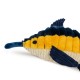 Zabawka pluszowa dla psa, Marlin, z piszczałką, szeleszczący papier w środku, ok 66 cm
