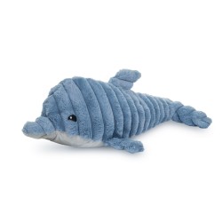 Zabawka pluszowa dla psa, Delfin, z piszczałką, szeleszczący papier w środku, ok 66 cm