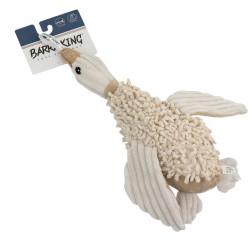 Zabawka pluszowa dla psa, Kaczka, z piszczałką, szeleszczący papier w skrzydłach i nogach, ok 30 cm