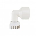 Turbina obrotowa do zalewania złoża BIO, standardowy przepływ, kolanko, do rury 40 mm