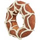 Halloween donut, przysmak, dla psa, z piersią z kurczaka i z piersią z kaczki, o 8,5 × 2 cm, 70 g / 22 szt/opak