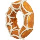 Halloween donut, przysmak, dla psa, z piersią z kurczaka i z piersią z kaczki, o 8,5 × 2 cm, 70 g / 22 szt/opak