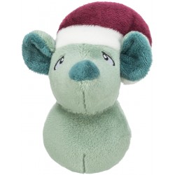 Xmas Mysz, zabawka, dla kota, plusz, z kocimiętką, 11 cm