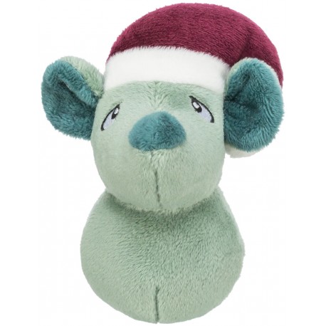 Xmas Mysz, zabawka, dla kota, plusz, z kocimiętką, 11 cm