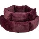 Xmas Bed Stars, legowisko, dla kota, okrągłe, bordowe, o 60 cm