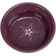 Xmas Miska ceramiczna, dla psa i kota, mix kolorów: bordowa i zielona, 0,25 l/o 13 cm