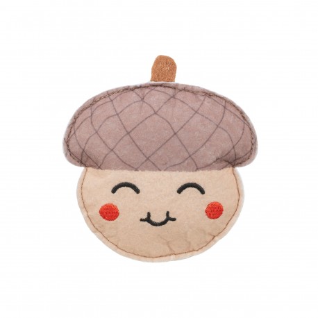 Żołądź, zabawka, dla kota, materiał, kocimiętka, 11 cm