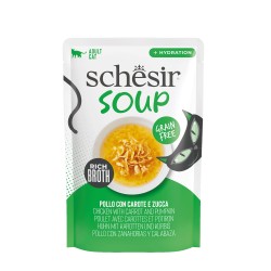 Soup, karma mokra, dla kotów, zupa kurczak z dynią, 40 g, saszetka